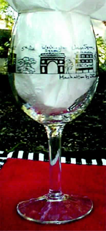 Manhattan 11 Oz Glassware Wine by Dsc Designs-1
