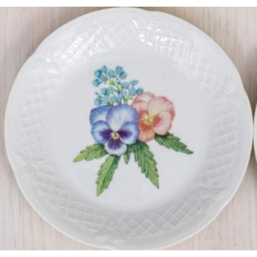 Spring Bouquet Canape Plate by Philippe Deshoulieres-1