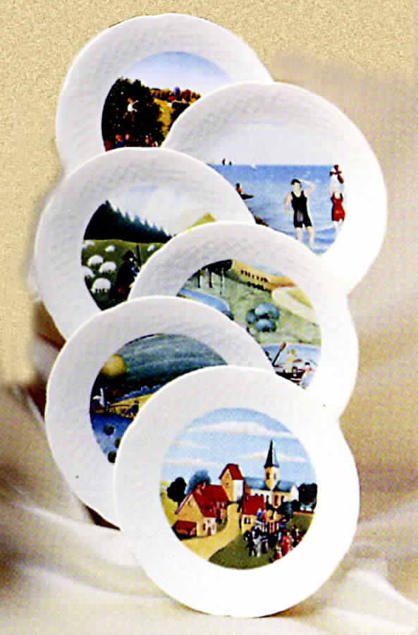 Normandy Canape Plate by Philippe Deshoulieres-1