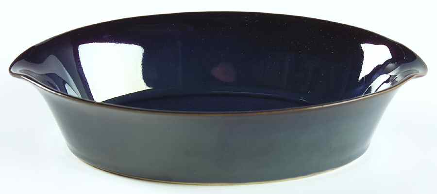 Drama Blue 8" Augratin by Denby-Langley-1