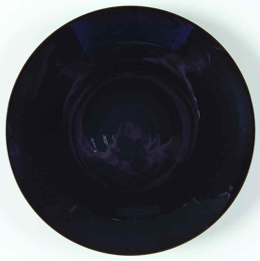 Drama Blue Deep Dinner Plate by Denby-Langley-1