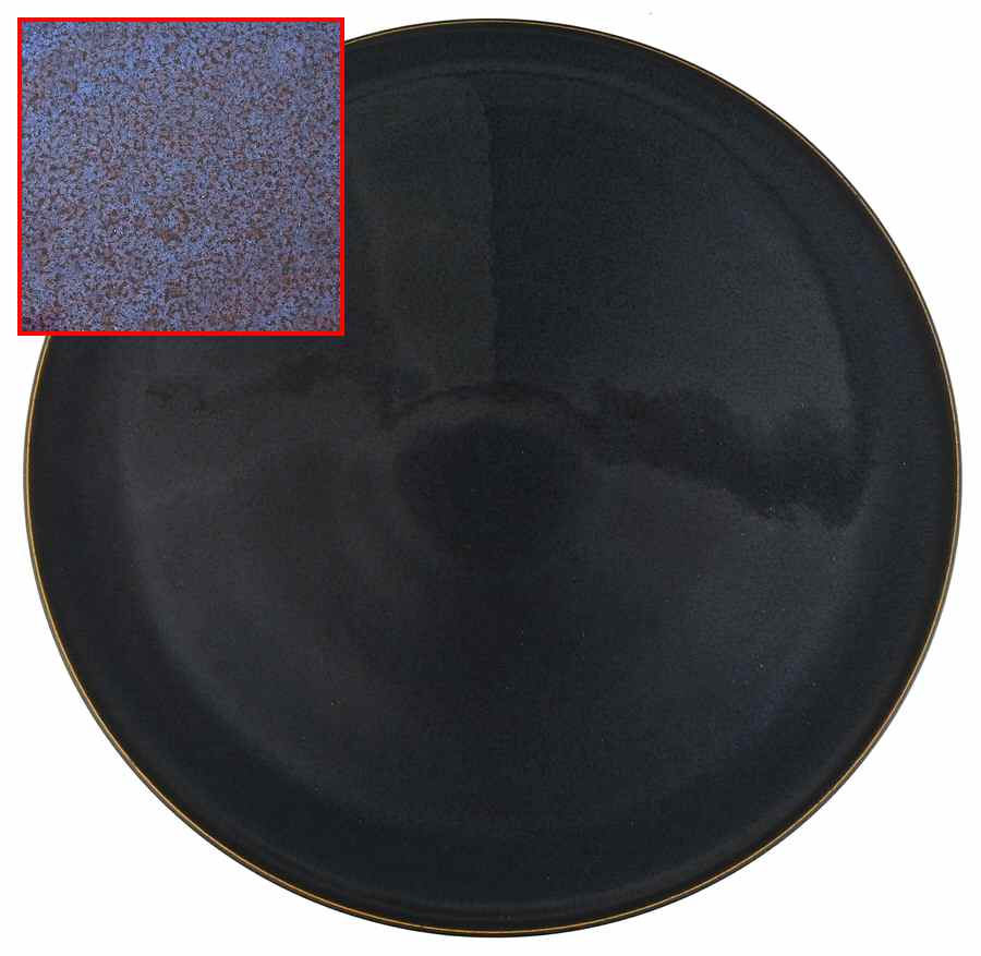 Drama Blue Salad Plate by Denby-Langley-1