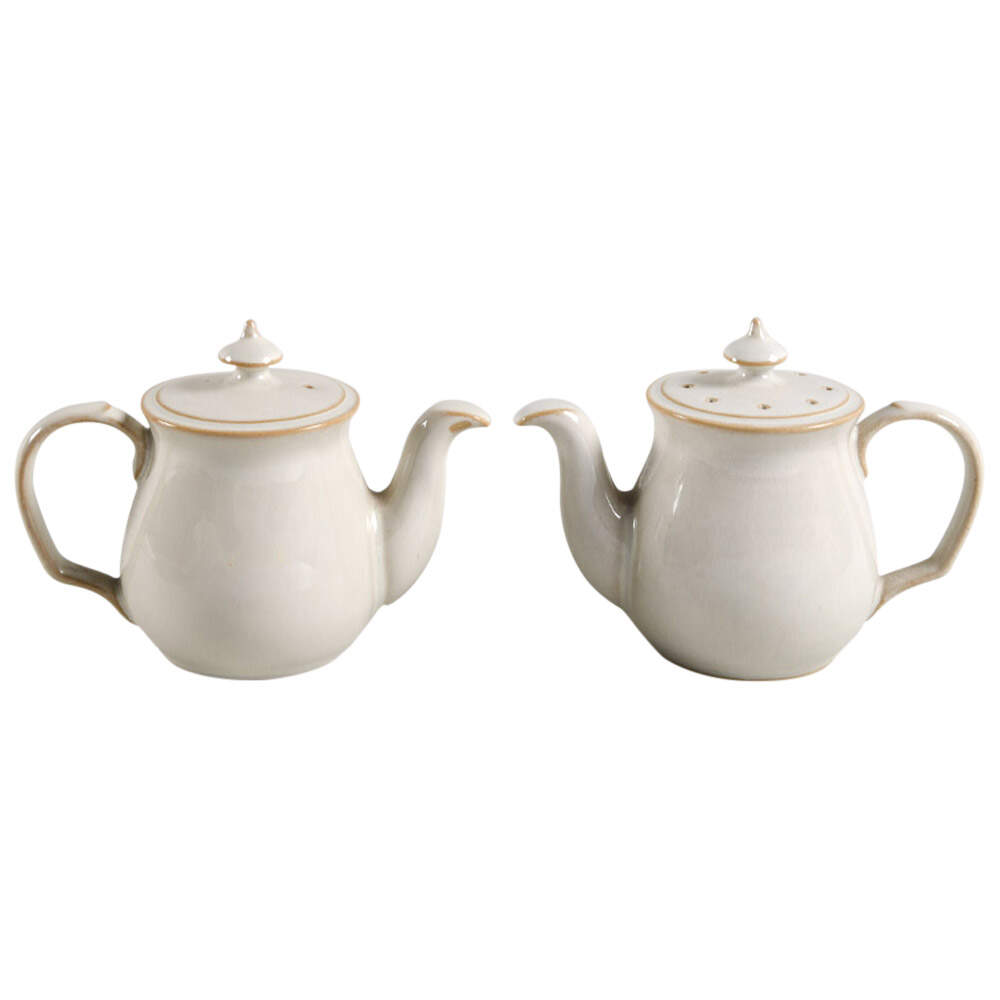Linen Figural Salt & Pepper Set by Denby-Langley-1