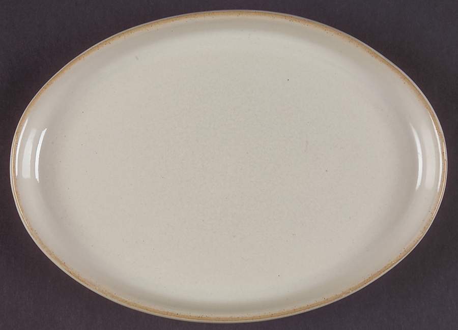 Linen Small Oval Tray by Denby-Langley-1