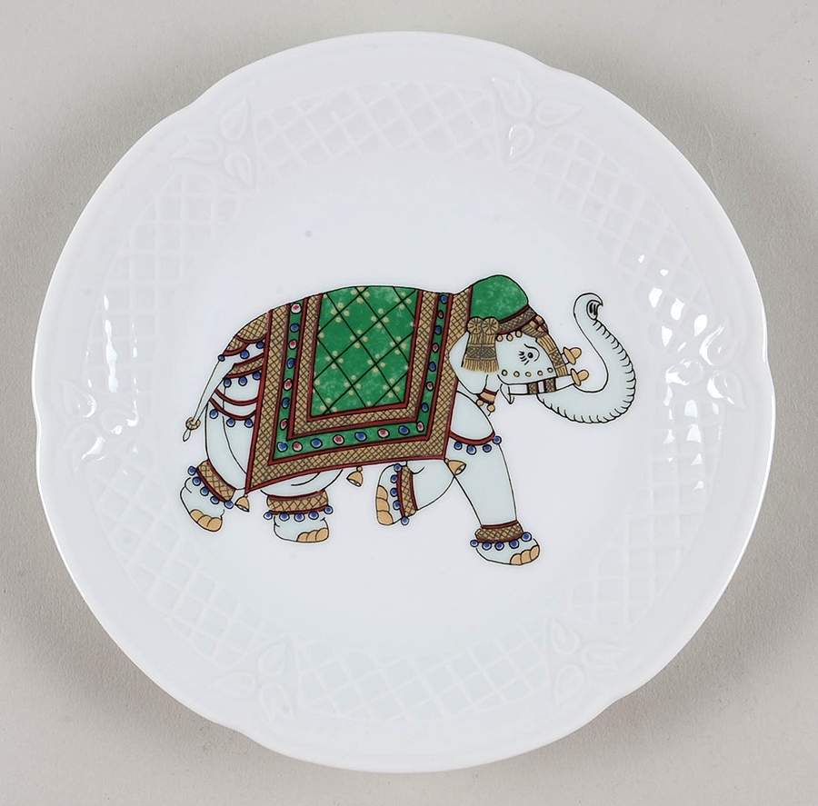 Elephant Canape Plate by Philippe Deshoulieres-1