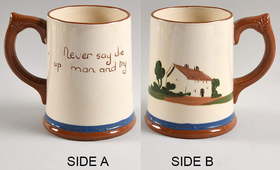 Torquay Devon Motto Ware Mug by Dartmouth-1