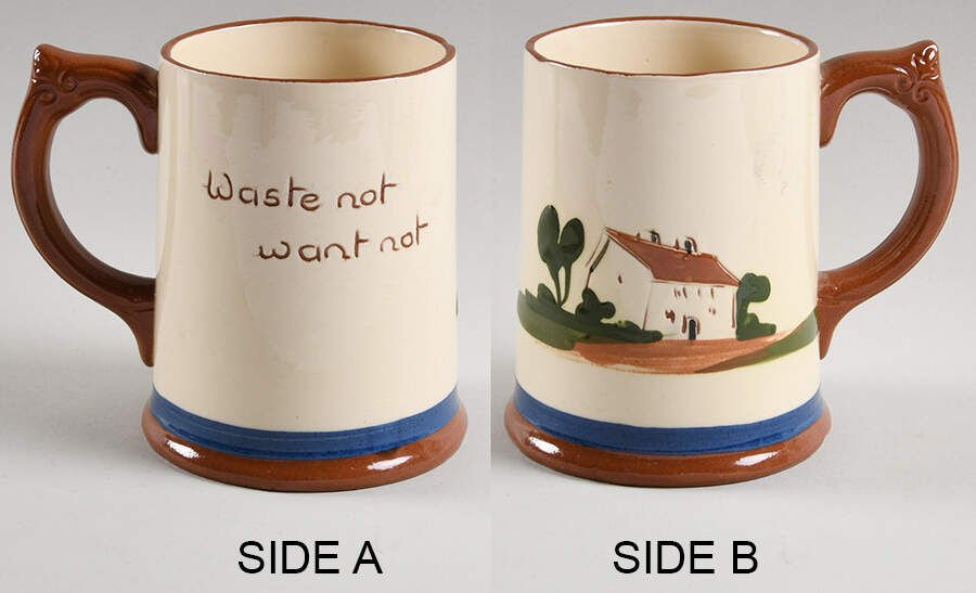 Torquay Devon Motto Ware Mug by Dartmouth-1