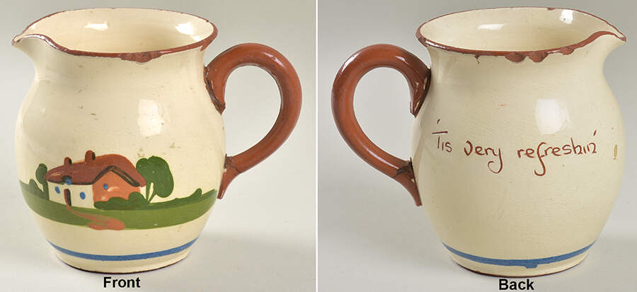 Torquay Devon Motto Ware Creamer by Dartmouth-1