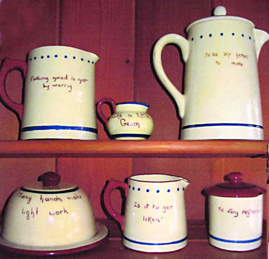 Torquay Devon Motto Ware Creamer by Dartmouth-1
