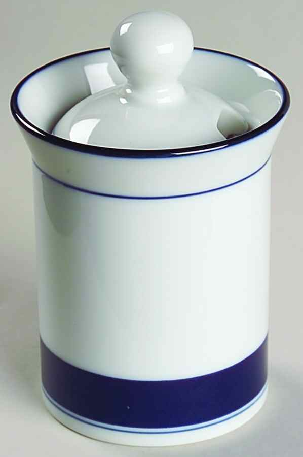 Allegro Blue (Japan) Sugar Bowl & Lid by Dansk-1