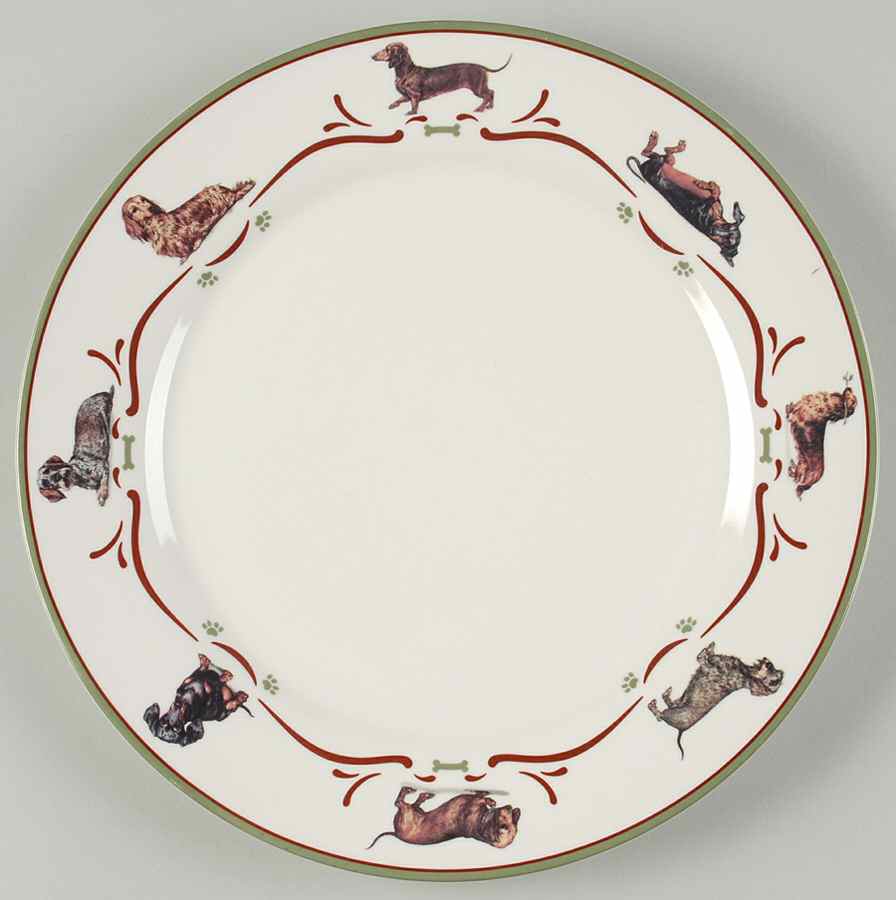 Dachshund Dinner Plate by Danbury Mint-1
