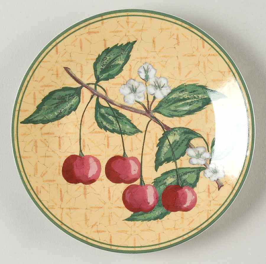 Kensington Fruits Canape Plate by Philippe Deshoulieres-1