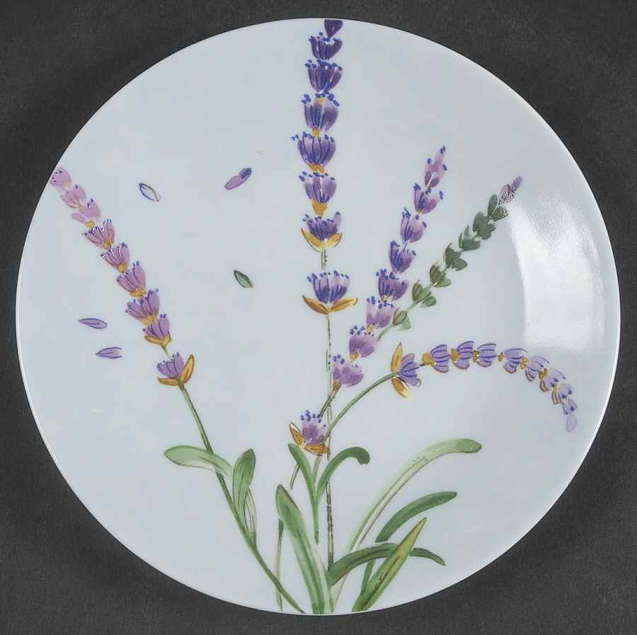 Fleurs de Provence Canape Plate by Philippe Deshoulieres-1