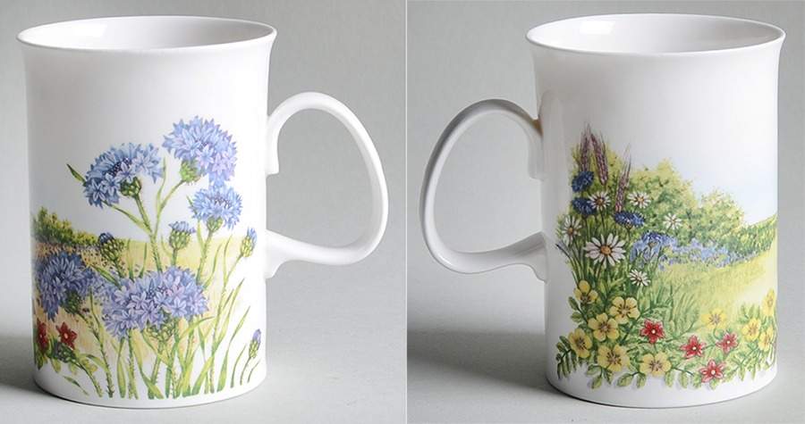 English Wildflowers Mug by Dunoon-1