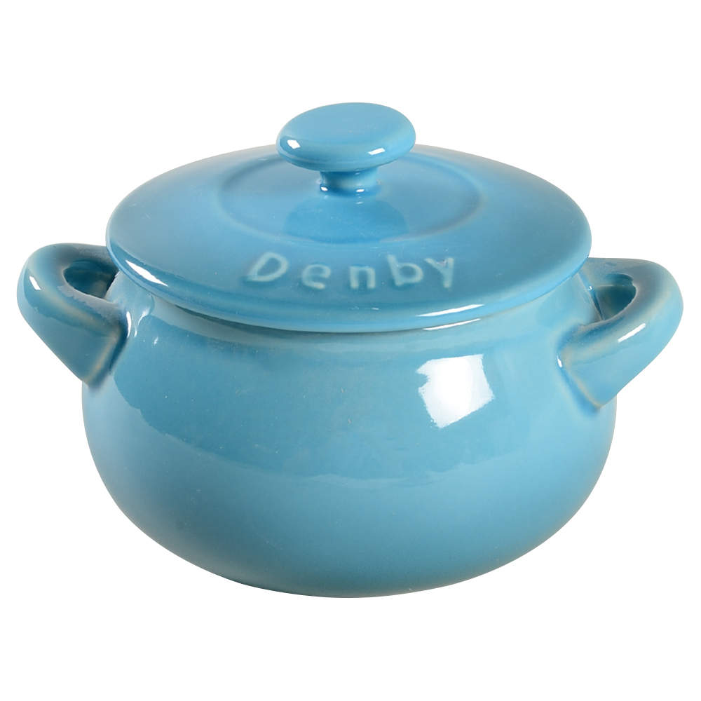 Azure Individual Casserole & Lid by Denby-Langley-1
