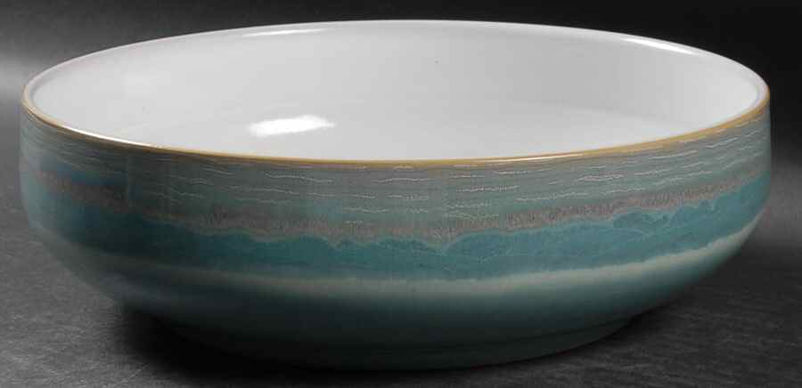 Azure Coast 9" Salad Serving Bowl by Denby-Langley-1
