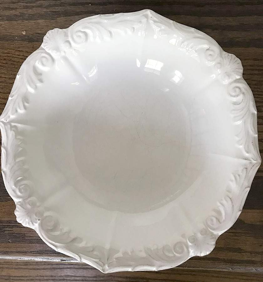 Chambord Blanc 10" Round Vegetable Bowl by Deauville-Portugal-1