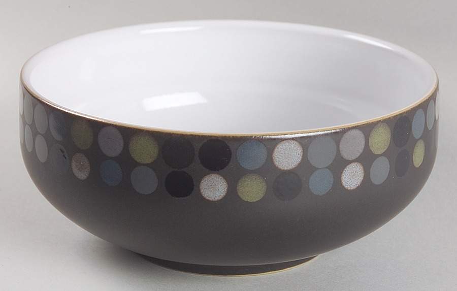 Jet Dots Soup/Cereal Bowl by Denby-Langley-1
