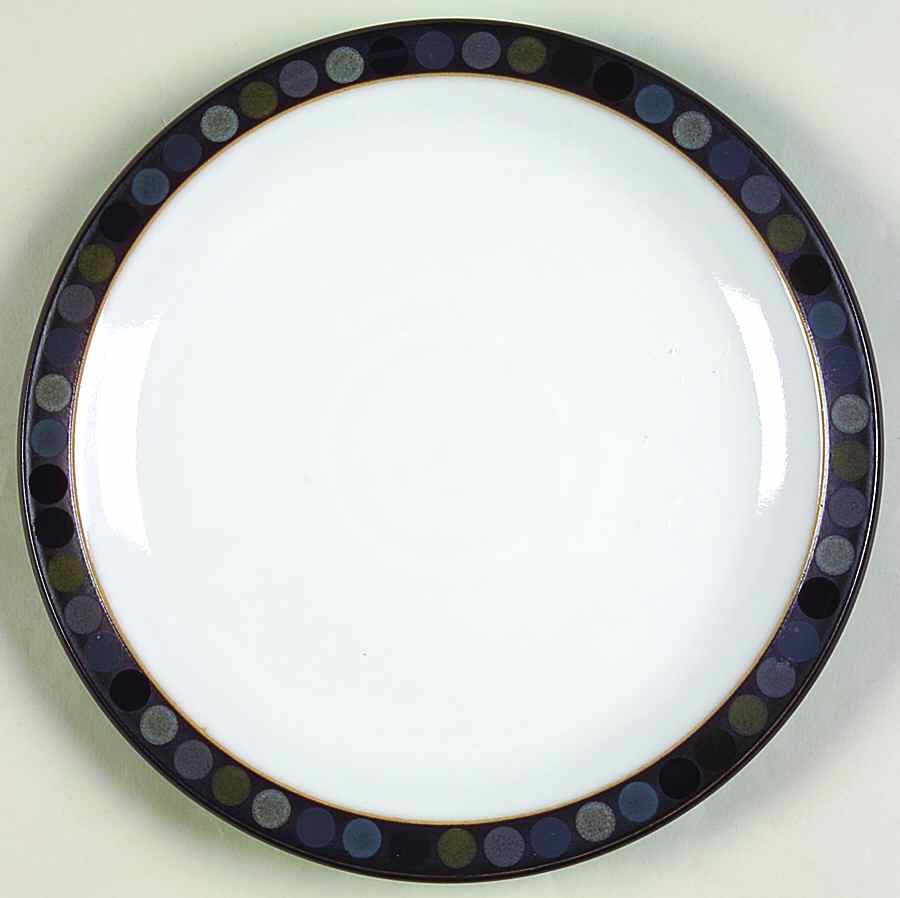 Jet Dots Salad/Dessert Plate by Denby-Langley-1