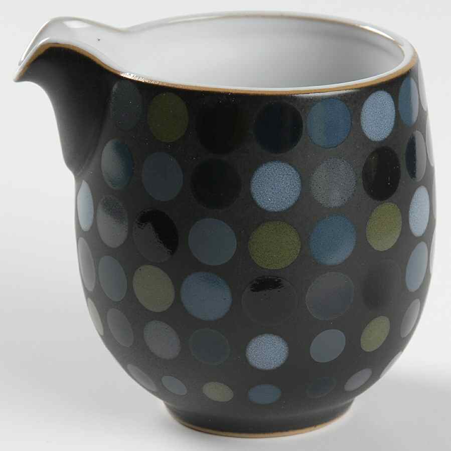 Jet Dots Creamer by Denby-Langley-1