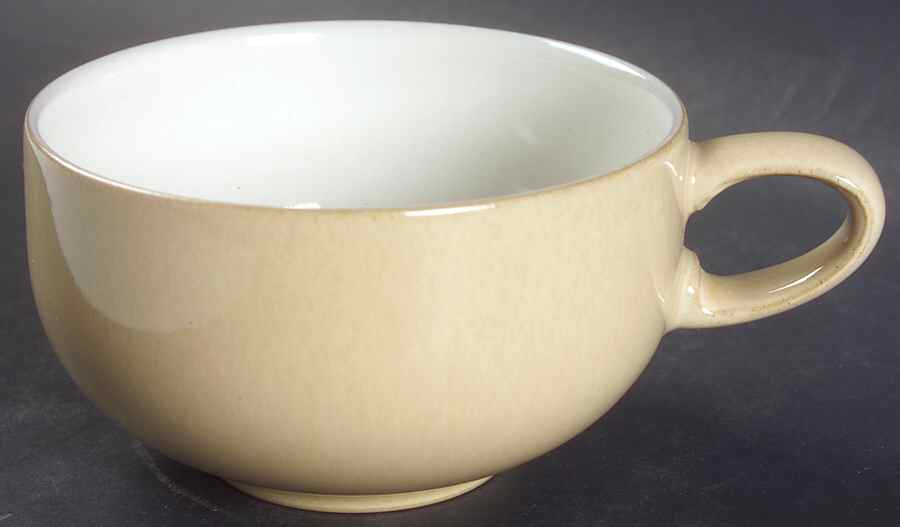 Caramel Flat Cup by Denby-Langley-1
