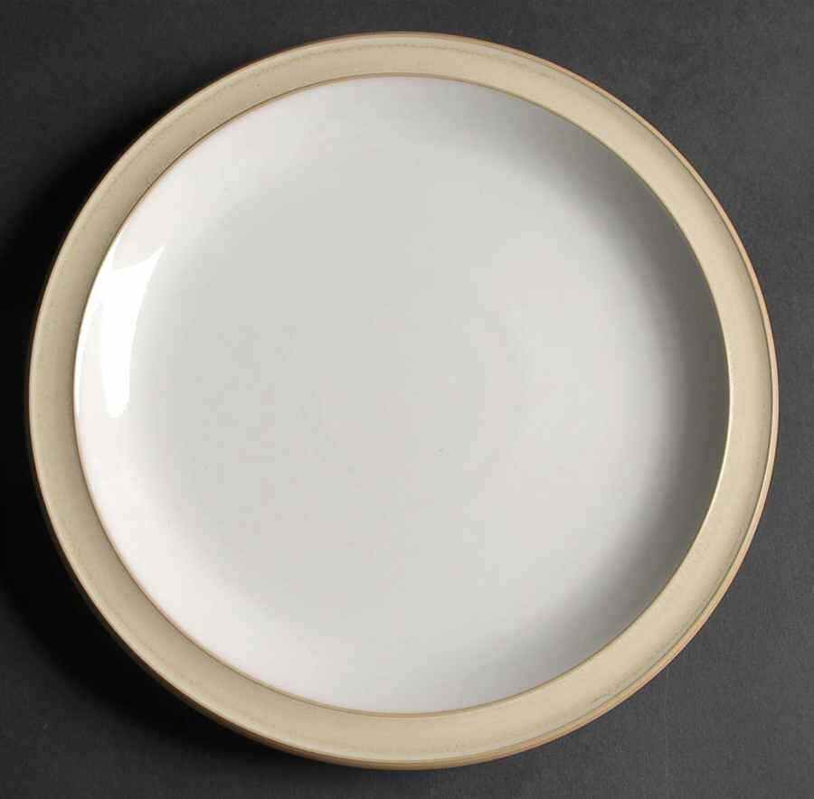 Caramel Salad/Dessert Plate by Denby-Langley-1