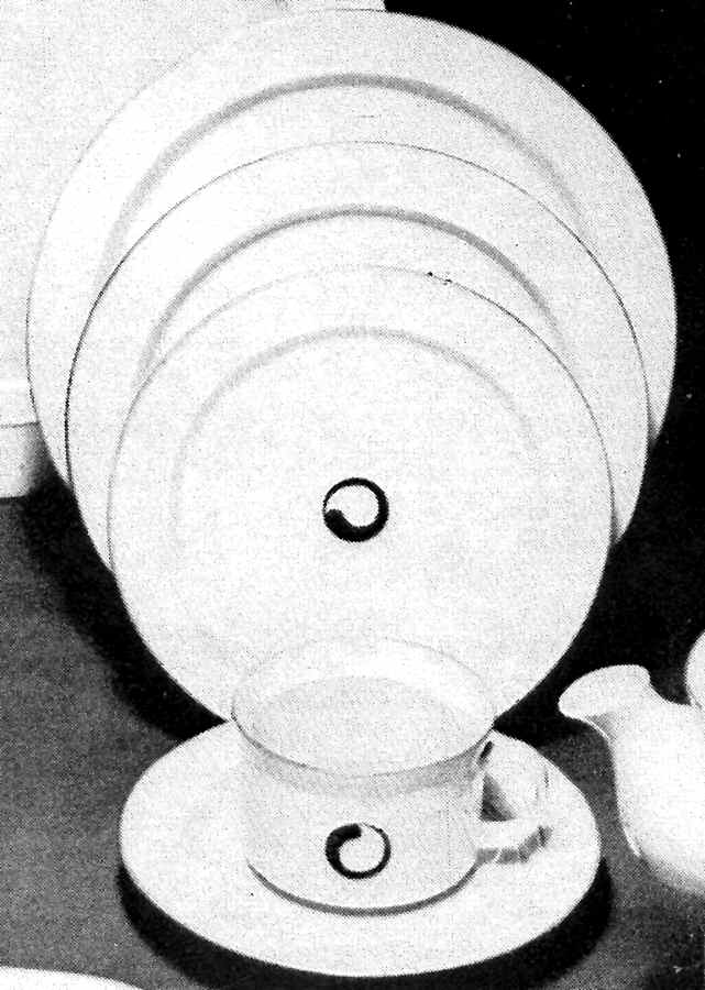 Orbis Flat Cup & Saucer Set by Danway-1
