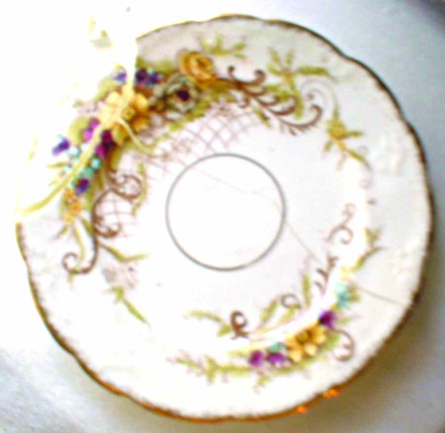 3969 Saucer by Dresden Porcelain Company-1