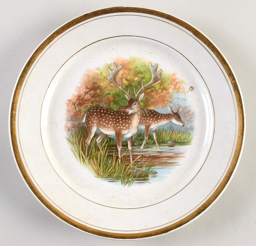 D3318 Luncheon Plate by Dresden (USA)-1