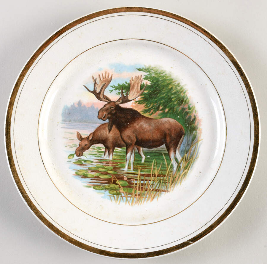 D3318 Luncheon Plate by Dresden (USA)-1