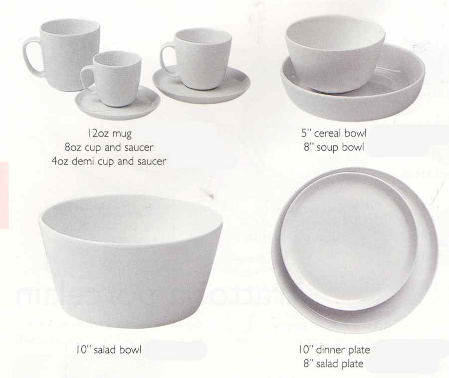 Lina White Flat Cup & Saucer Set by Danica-1