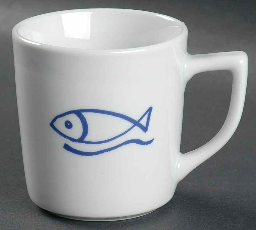 Bistro Fish Mug by Danica-1