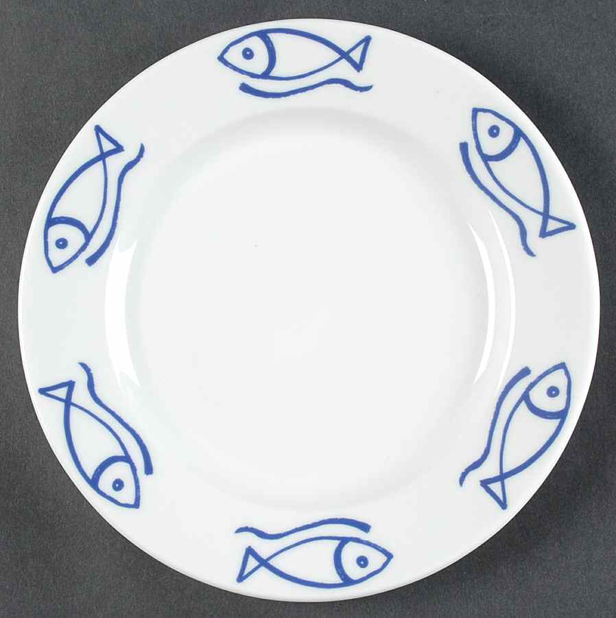 Bistro Fish Salad Plate by Danica-1