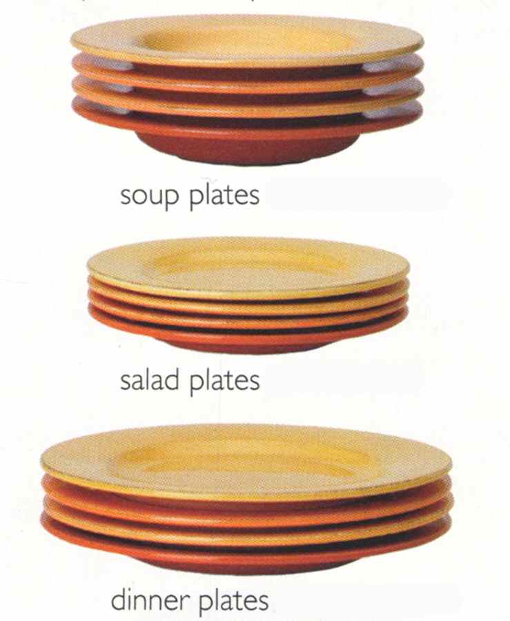 Patina Color Groups Amber Dinner Plate by Danica-1