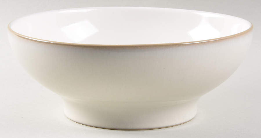 Truffle 9" Round Serving Pedestal Bowl by Denby-Langley-1