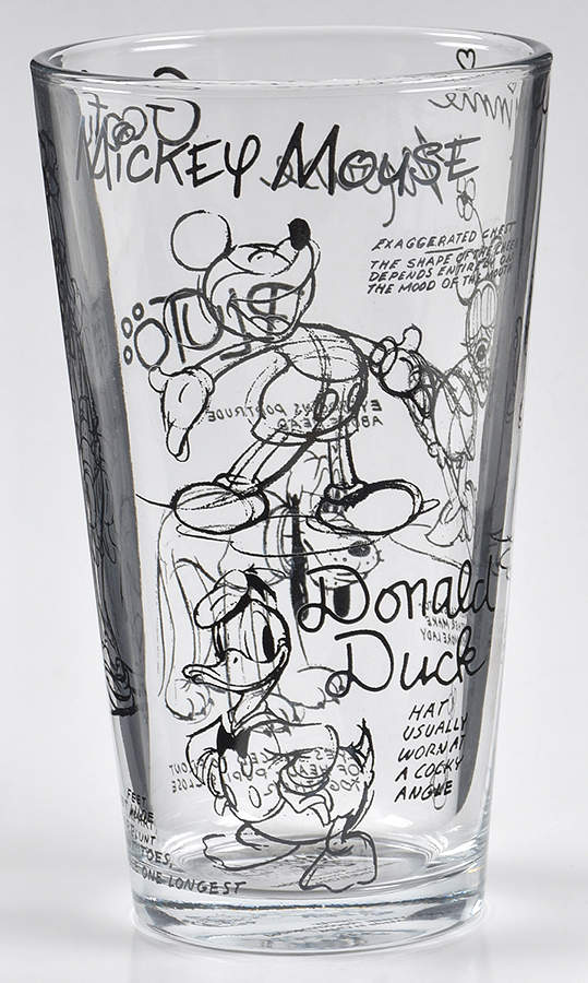 Sketch Book Glassware Flat Tumbler by Zrike-1