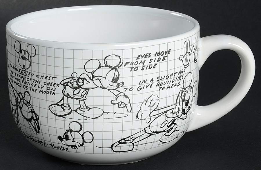Sketch Book Soup Mug by Zrike-1
