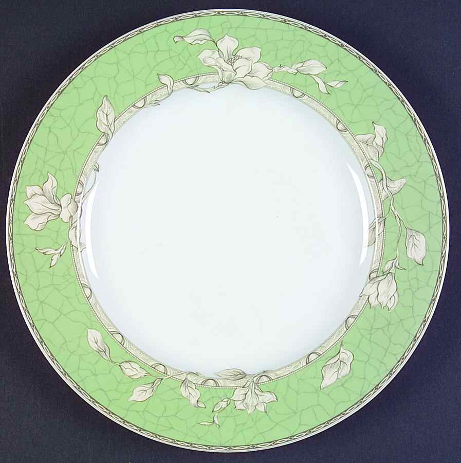 Lorraine Green Dinner Plate by Philippe Deshoulieres-1
