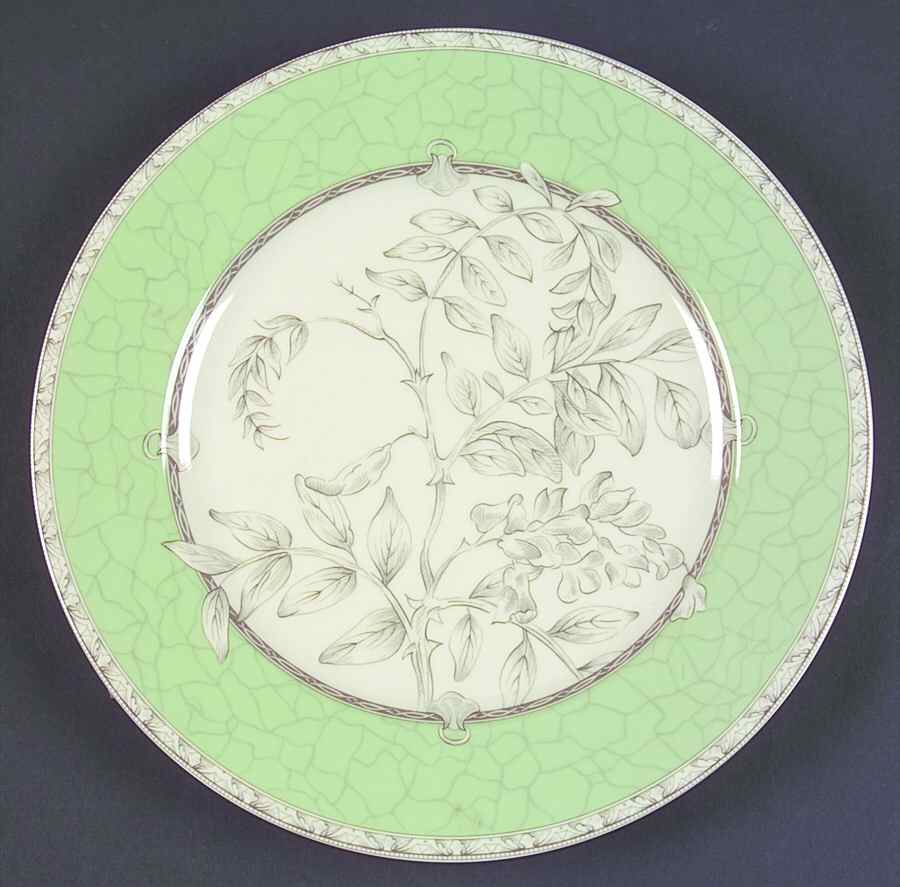 Lorraine Green Salad Plate by Philippe Deshoulieres-1