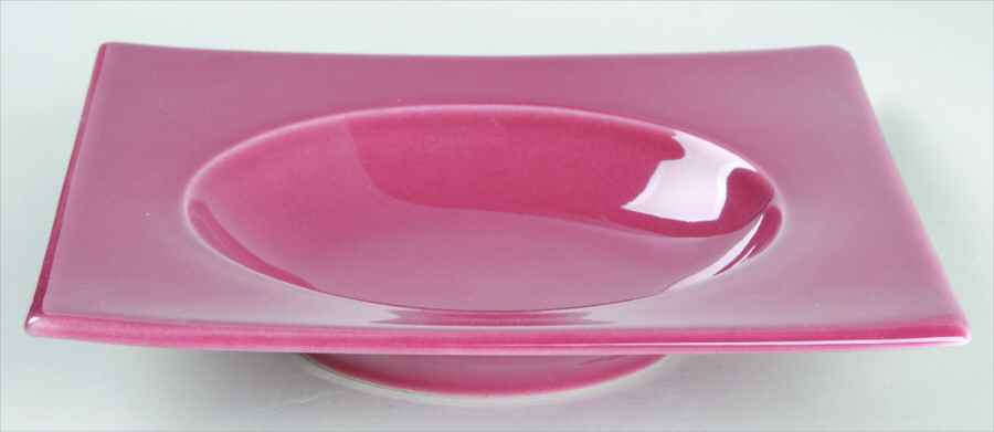 Color Spirit Framboise 8" Gourmet Plate by Philippe Deshoulieres-1