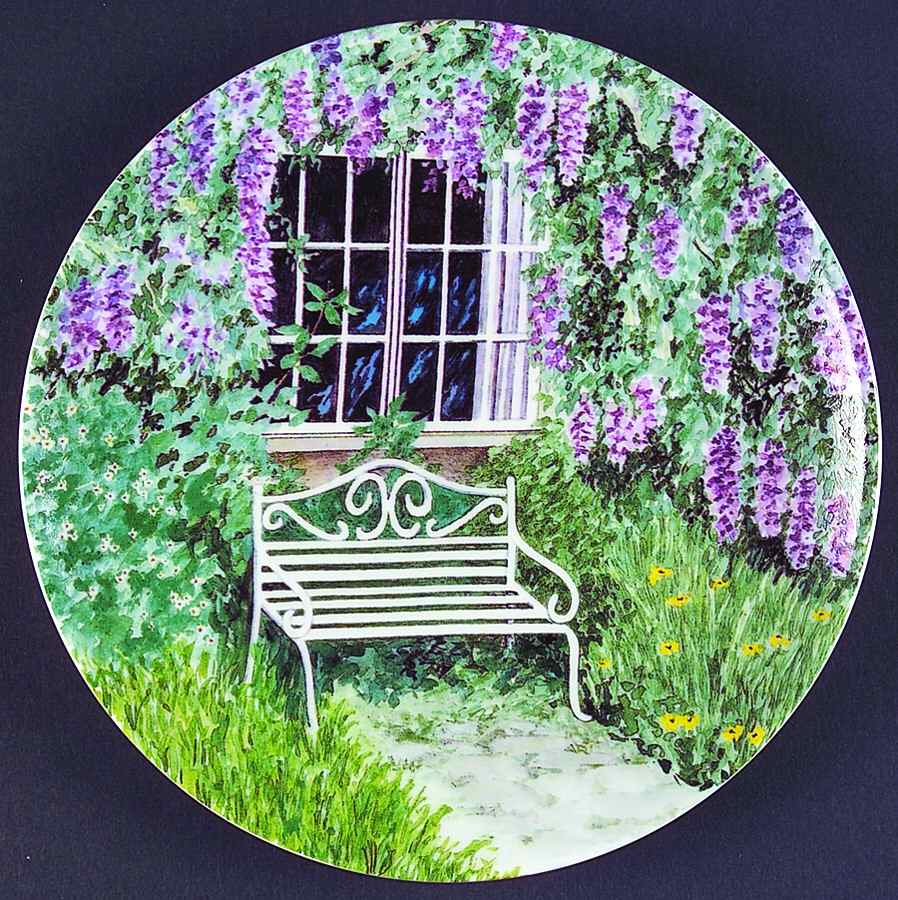 Jardins Salad/Dessert Plate by Philippe Deshoulieres-1
