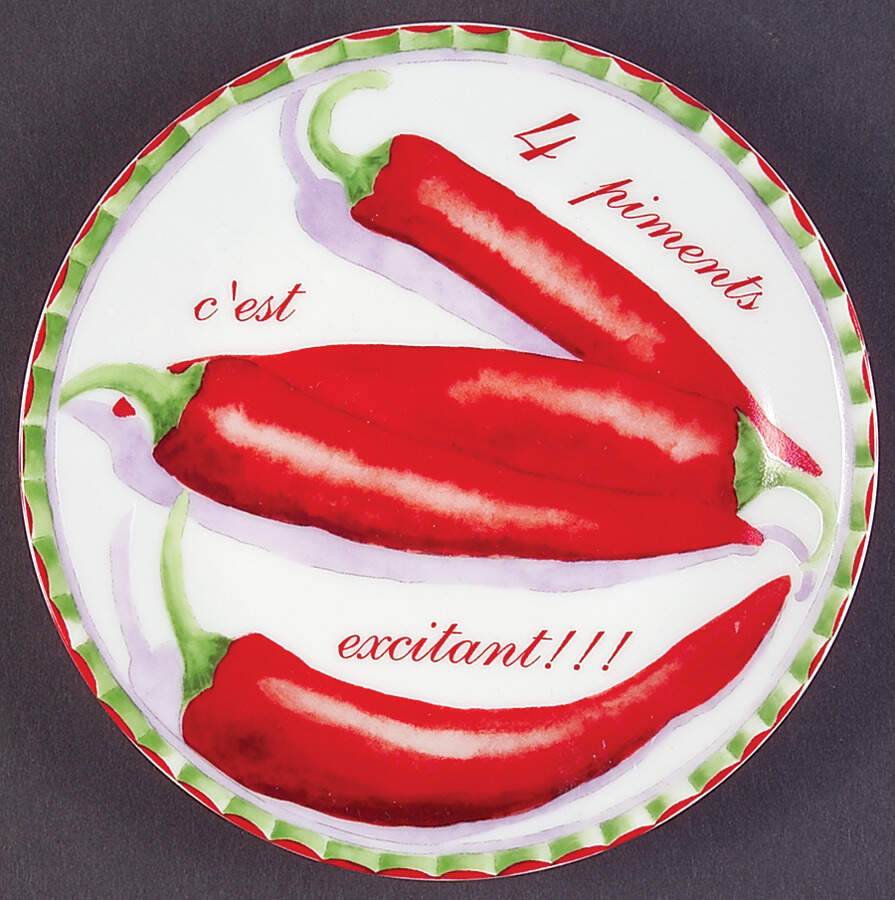 Les Piments Canape Plate by Philippe Deshoulieres-1