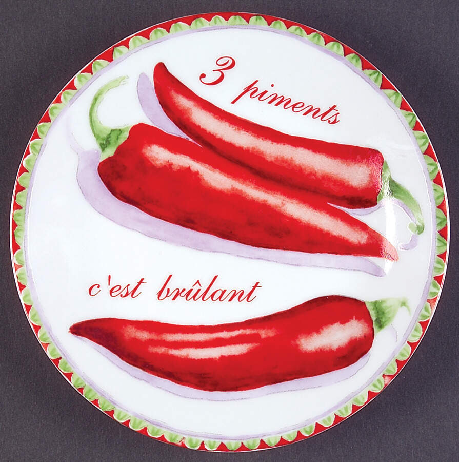 Les Piments Canape Plate by Philippe Deshoulieres-1