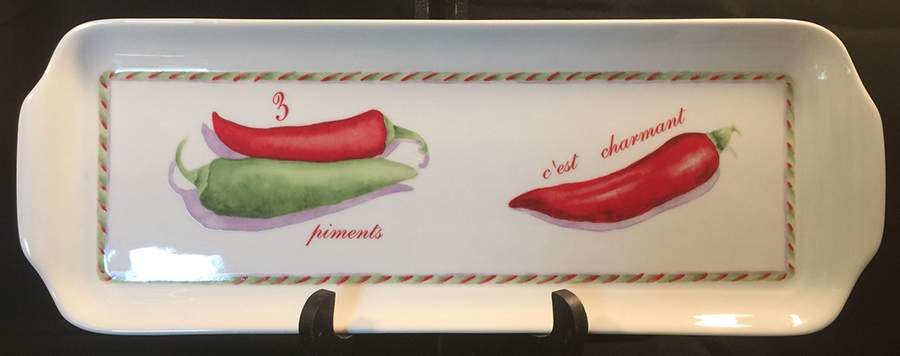 Les Piments Large Sandwich Tray by Philippe Deshoulieres-1