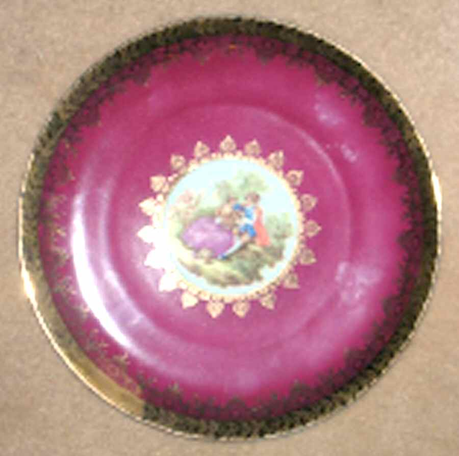 DWP3 Saucer by D W Porzellan-1
