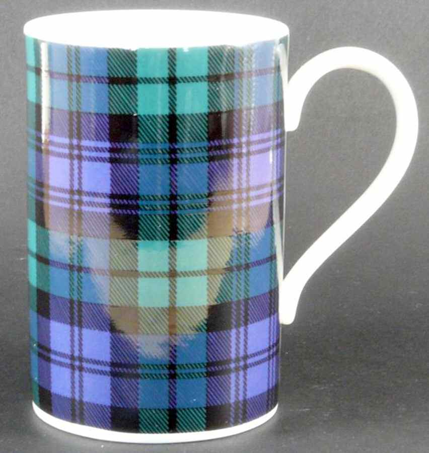 Black Watch Tartan Mug by Dunoon-1