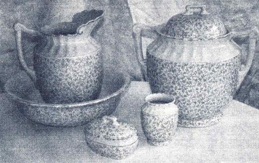Dakota Large Pitcher & Bowl Set by Dresden (USA)-1
