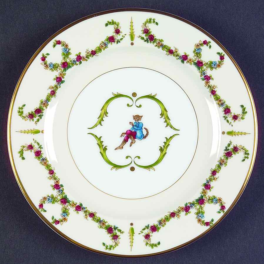 Songes du XVIII (Restaurant) Bread & Butter Plate by Philippe Deshoulieres-1