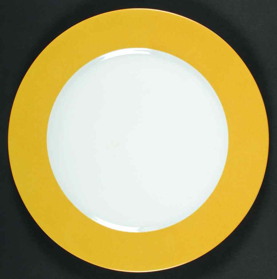 Jaune Service Plate (Charger) by Philippe Deshoulieres-1