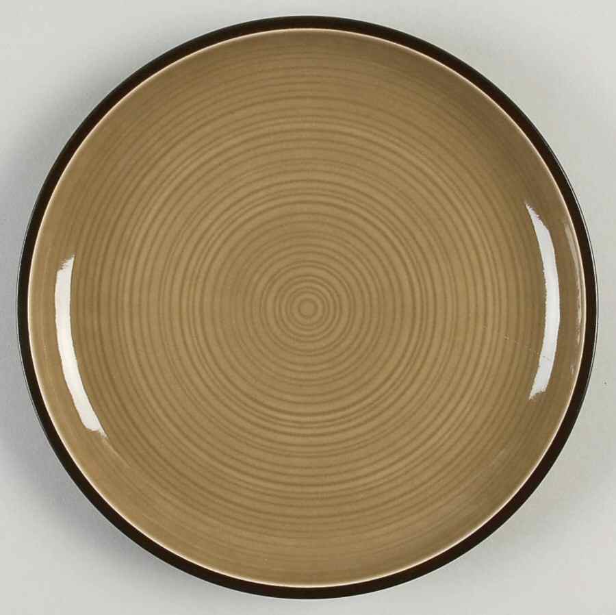 Spin Tan Salad Plate by Dansk-1